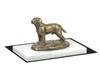 Labrador Retriever - dog figurine, statue on white marble, trophy for Art-Dog dog show exhibition