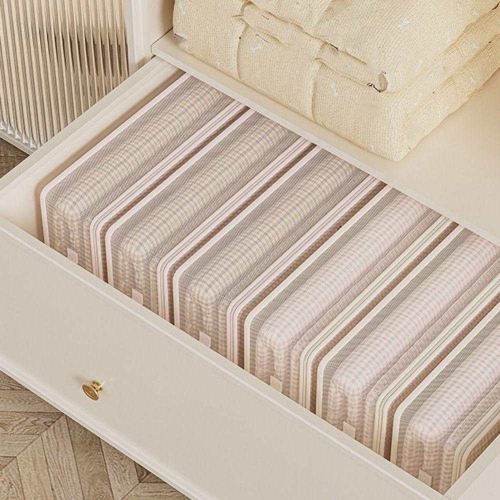 2Pcs Divided Clothes Quilt Storage Bag Large Capacity Moving Packing Bag Bed Sheet Organizer  Travel