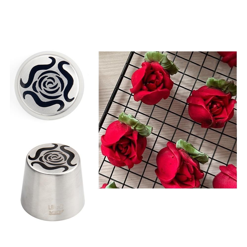 Creative Flower Squeeze Mouth Large Size Cream Piping Tips Pastry Piping Nozzle  Kitchen Gadgets