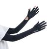 Anti-UV Arm Sleeves Solid Color Riding Driving Gloves New Sun Protection Arm Cover  Outdoor