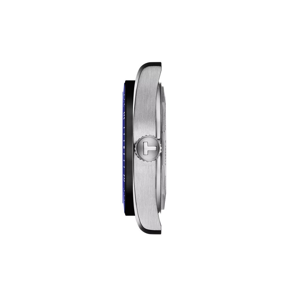 Tissot Мужские модные часы с кожаным ремешком и синим циферблатом T149.407.16.041.00