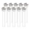 Kwmobile Lot 10x Douille GU5.3 - Douille GU5.3 Ou MR16 - Support Avec Câble 12V - Pour Lampe Luminaire Ampoule Telles Que LED Halogè