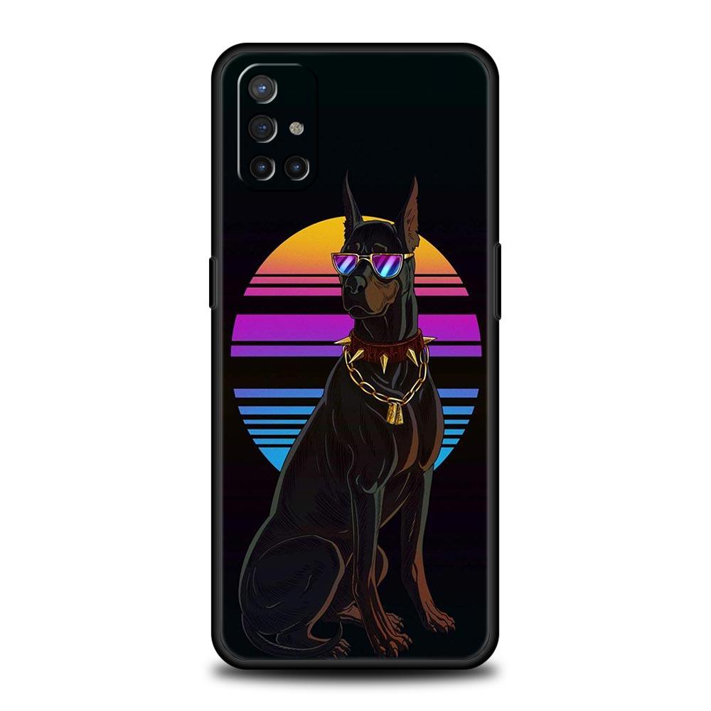 Чехол для телефона с изображением добермана для Oneplus 13R 13 12R 11 10T 10R Nord N100 N200 N10 10 9 9R 9RT CE 3 2 Z Pro 5G Мягкий ТПУ чехол Fundas