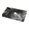 Bathroom Carpet Non-Slip Backing Optical Illusion Pattern Bathroom Rug Easy To Clean Comfortable Retreat Area Bath Mat