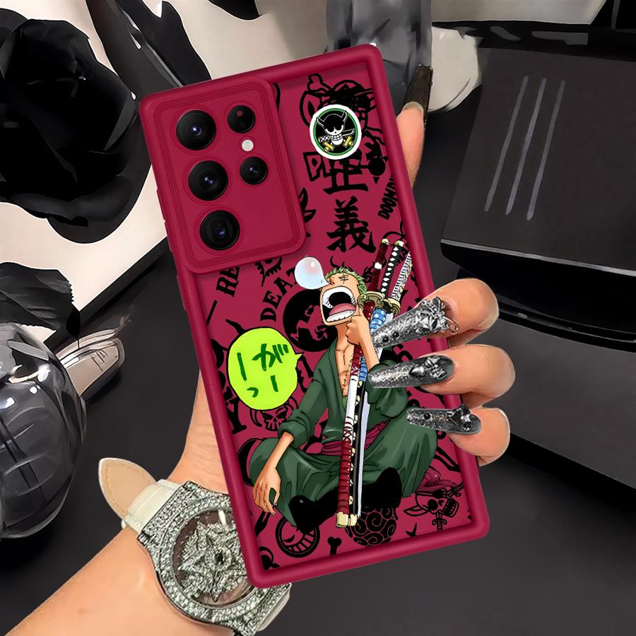 One Pieces Anime Phone Cover Case for Samsung Galaxy S25 S22 Plus S20 FE Note 20 Ultra S25 S21 S23 S24 ultra