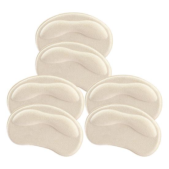6 шт. невидимые подушечки для пяток, облегчение боли в пятках, мягкие вставки для пятки, Нескользящие женские каблуки, защита для пятки
