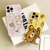 Phone Case FUNDA For Samsung S25 S24 S23 A07 A17 A06 4G 5G Glossy HD Hard Cover Film Cartoon Cute R-Rilak K-Kuma
