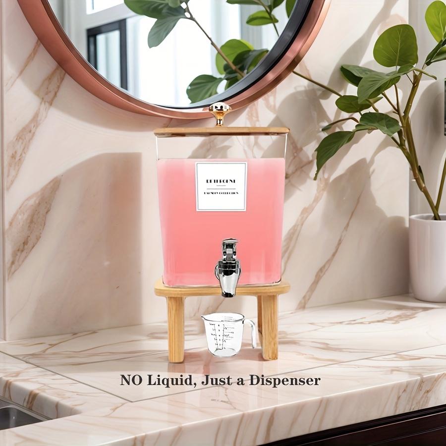 Диспенсер для стирального порошка, Пластиковый диспенсер для жидкого стирального порошка с краном, Контейнер для кондиционера для белья, Органайзер для прачечной