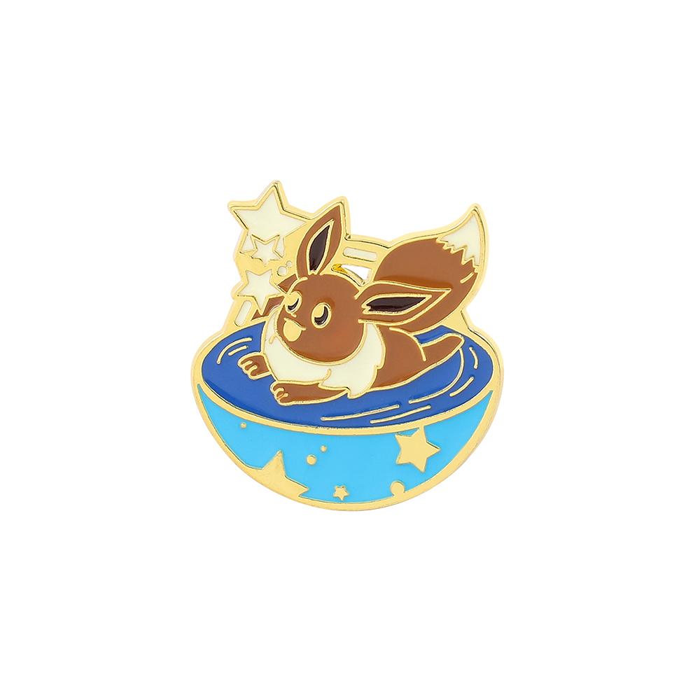 Эмалевые значки Eeveelution Eevee из аниме, Мультяшная металлическая брошь, Значок Модные украшения, Аксессуары для одежды, шляпы, рюкзака, Подарки