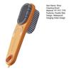Shoe Cleaning Brush Ergonomic Design Long Handle Double-sided Design Waterproof Rubber Shoe Care Snow Boot Cleaner
