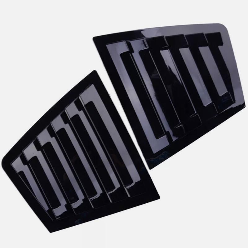 2x Глянцевый черный боковой воздухозаборник, жалюзи, накладка для Chevrolet Cruze 2010-2015