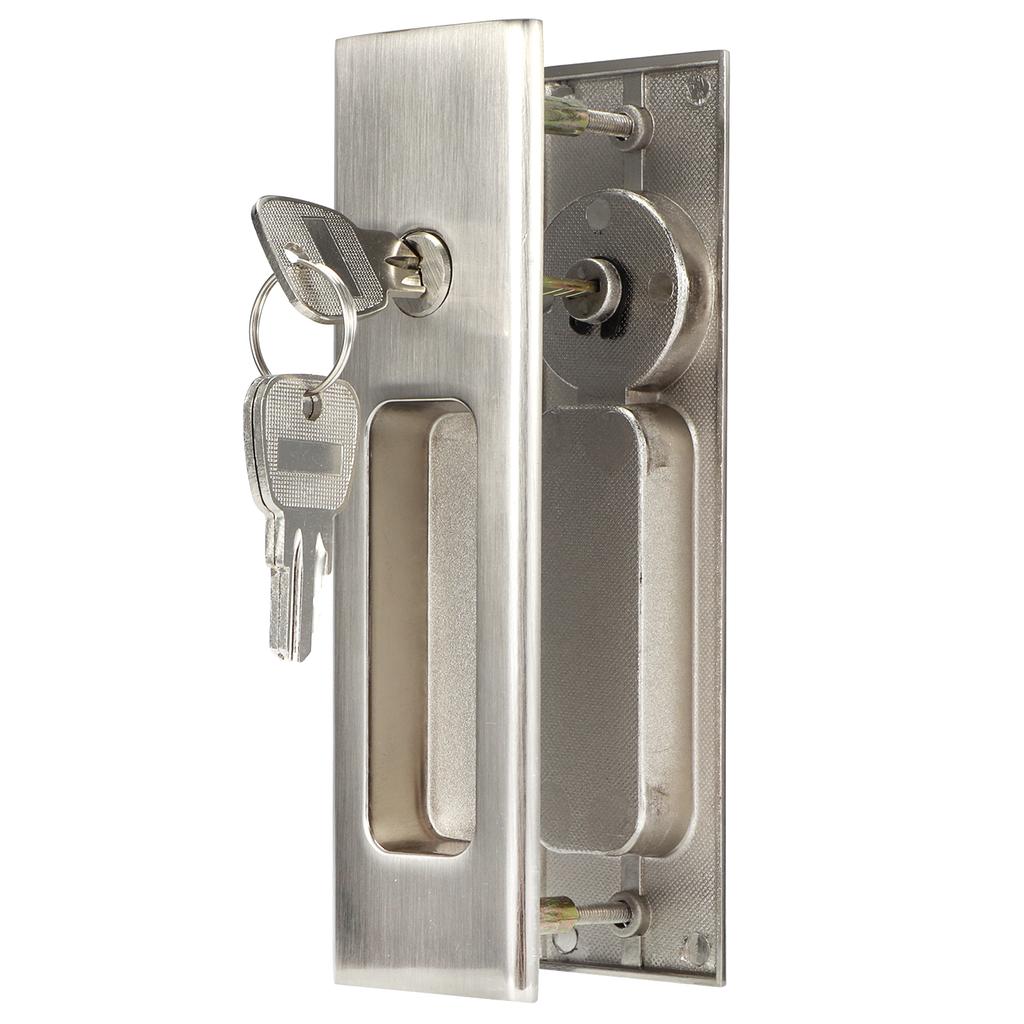 Цинковый сплав раздвижная дверь замок защелка ручка набор ванная комната балкон шкаф дверная фурнитура