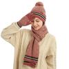 Winter European & American Knit Wool Scarf, Hat & Gloves Set