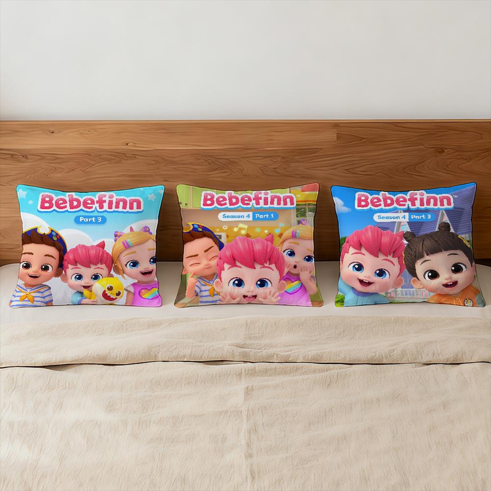 Мультяшная Подушка B-BebefinnS-ES Чехол Квадратный Декоративный Наволочка для Подушки-Пледа Диван Кровать Гостиная День Рождения Милый Подарок на Годовщину