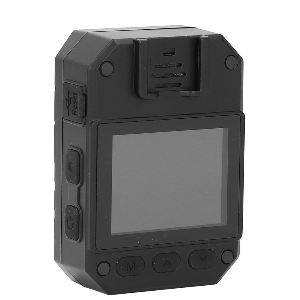 Body Worn Camera 1080P 100 Degree Wide Angle Wearable Camera with Back Clip Night Vision Motion