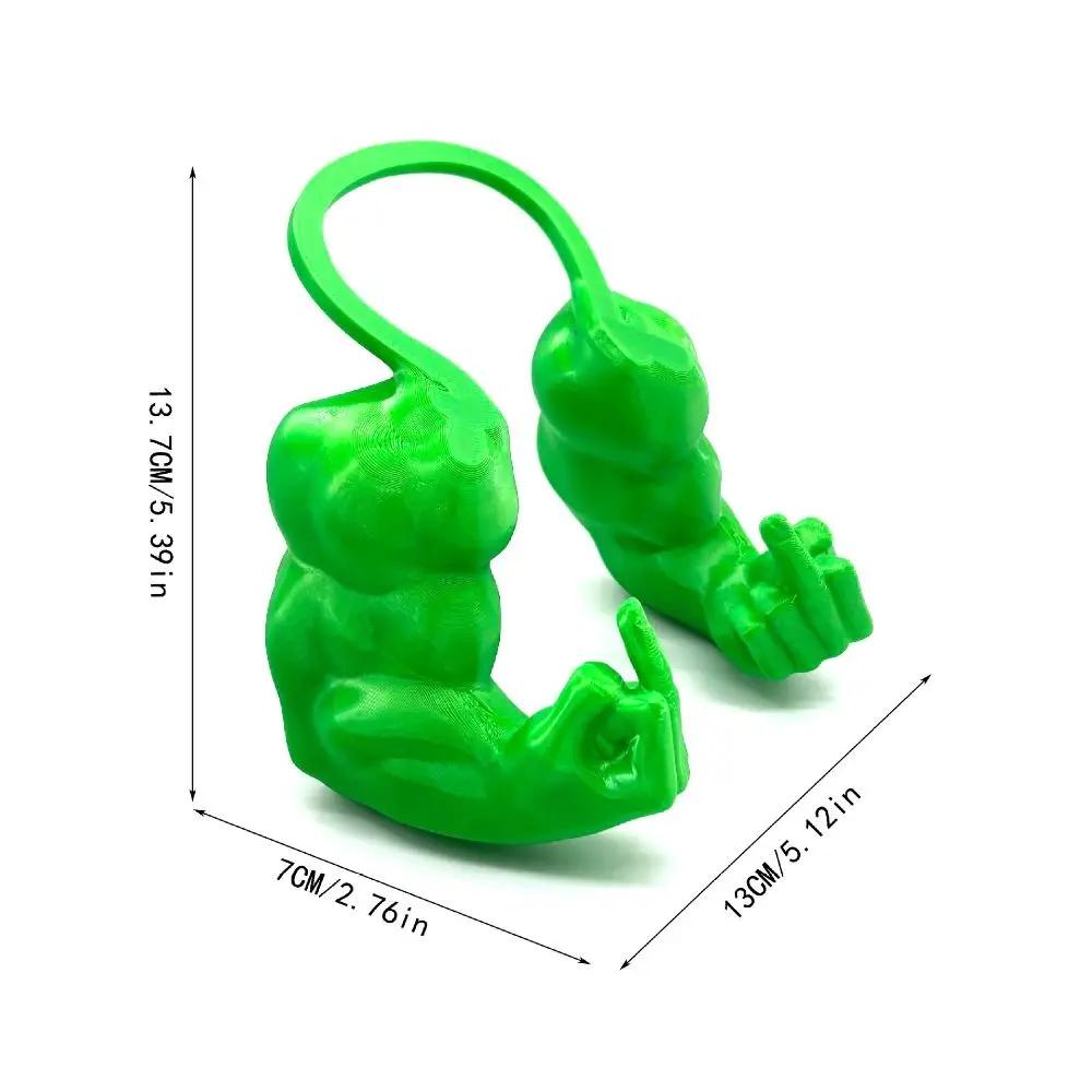 Новый Забавный Палец Кошка Мышечные Руки Легкий 3D Печать Кошка Косплей Мышечные Руки Реалистичная Шея Кошки Рука Хэллоуин Вечеринка