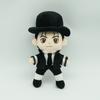 New Michael Plush Doll Cool Star Classic White Stripe Suit Stuffed Doll Singer Peripherals Plushie Fans Birthday Gifts