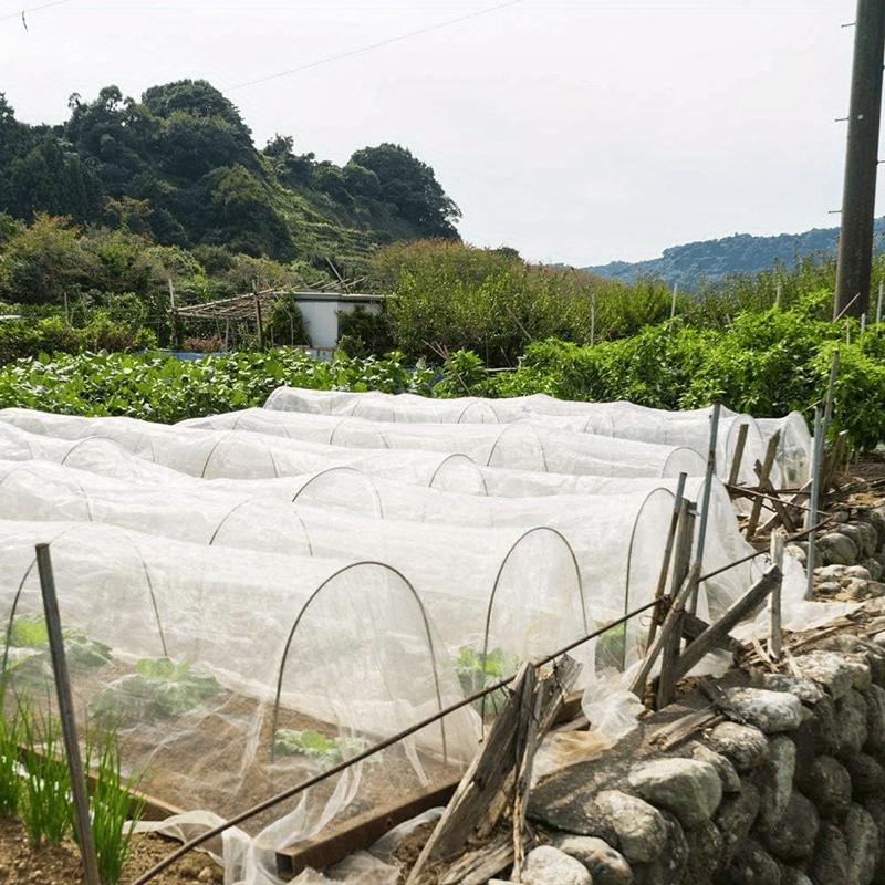 Комплект сеточного ограждения для дуг теплицы, садовые дуги-теплицы из стекловолокна для поддержки, каркасы для приподнятых грядок, туннель теплицы