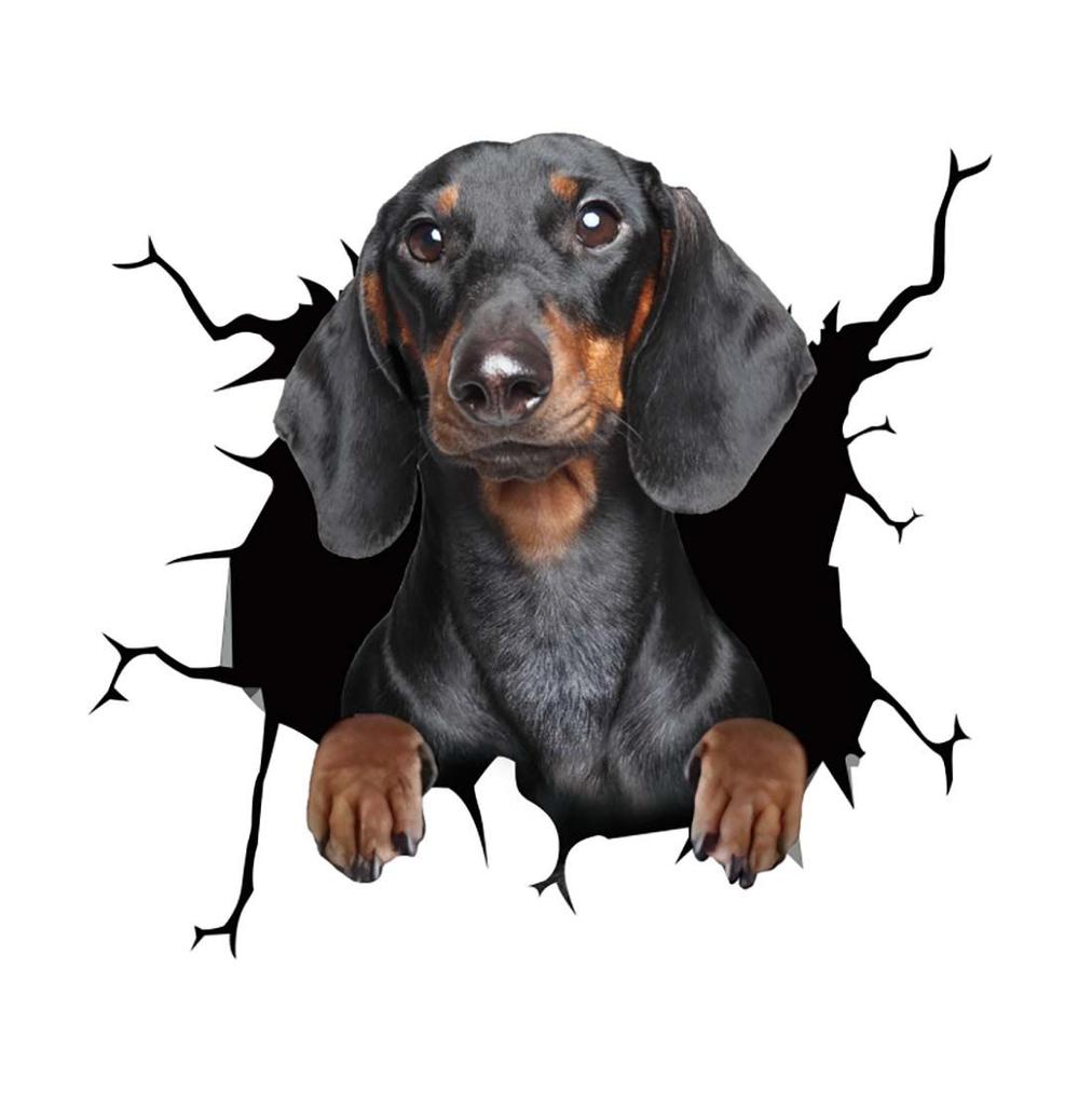 Stickers Scratch Waterproof Marks Headlight Decal Car Sticker Pet Cat French Bulldog Sticker