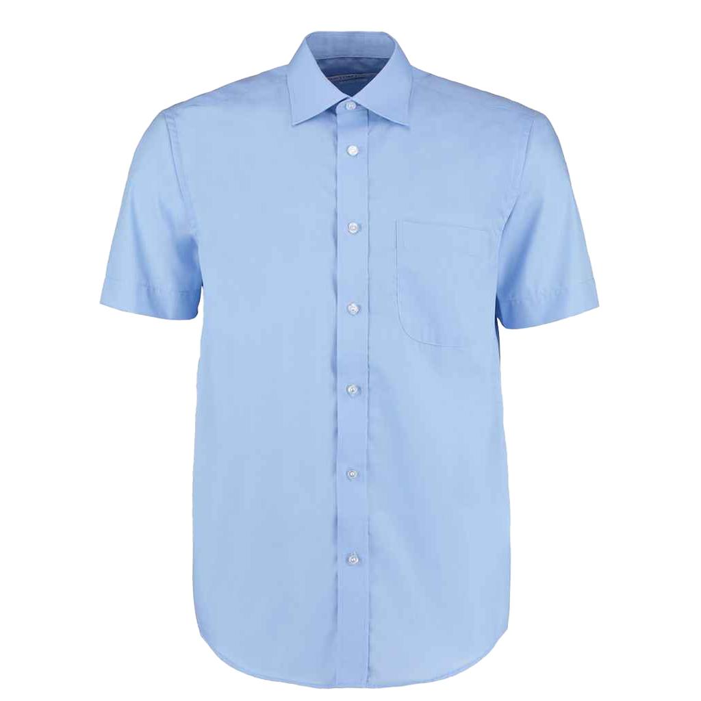 Kustom Kit Mens Classic Short-Sleeved Business Shirt