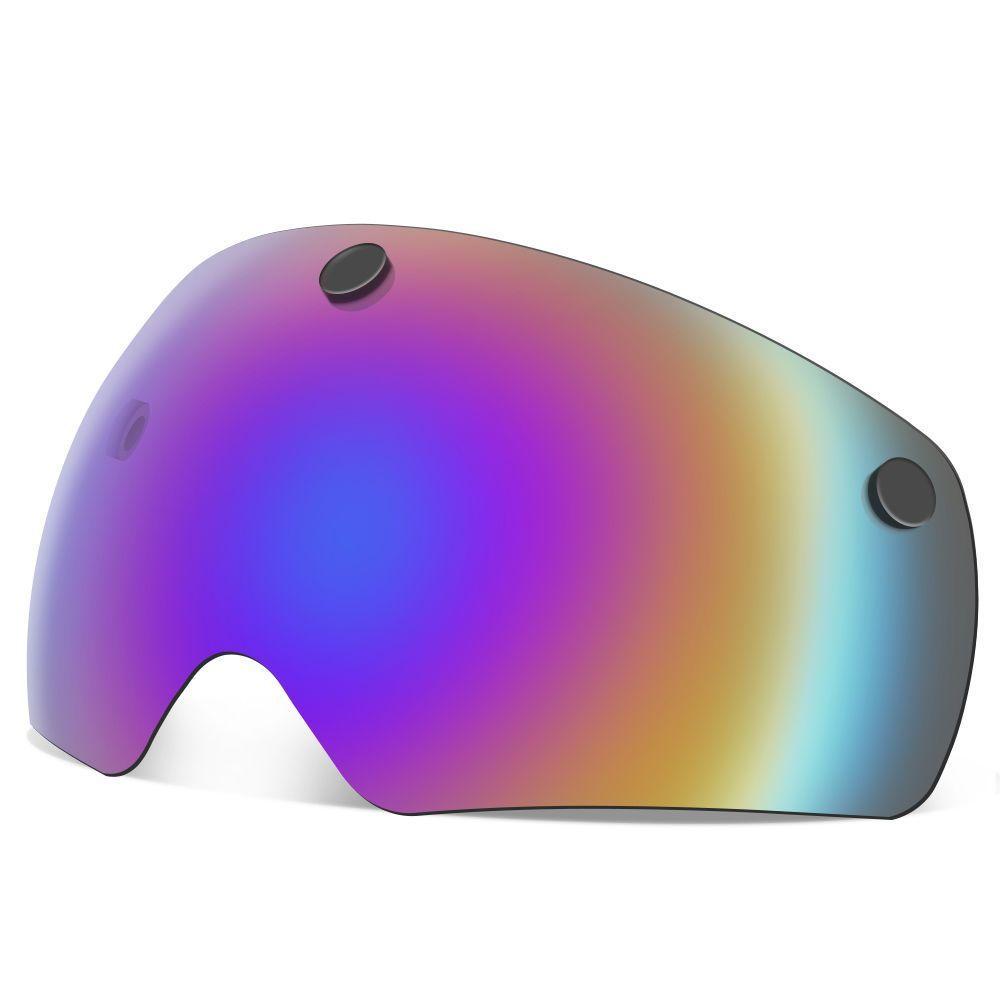 Eastinear Bicycle Helmet Adult Men and Women Outdoor Highway Mountain Biking Helmet With Magnetic Goggles and Shiny Tail Lights