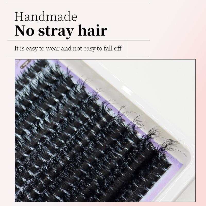 14 Rows Lash Clusters Spikes Eyelash Extensions Spiky Lashes Extension Thick Individual Cluster Lashes With Spikes Bottom Lashes