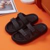 Oversized Slippers for Men Boken Adjustable Summer Outwear Couple EVA Soft Sole Thick Sole Cool Slippers