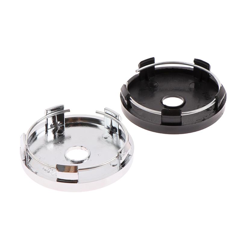 4 шт./лот 60 мм подходит для 65 мм логотип черный пластиковый автомобильный центральный колпак ступицы комплект автомобильный обод ступицы колпаки автомобильный стайлинг аксессуары