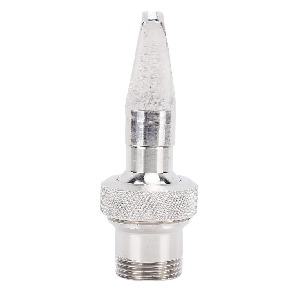 Fan Shaped Fountain Nozzle Stainless Steel 3 4 Inch 1 2 Inch Universal Flat Fountain Pond Water Nozzle Sprinkler for