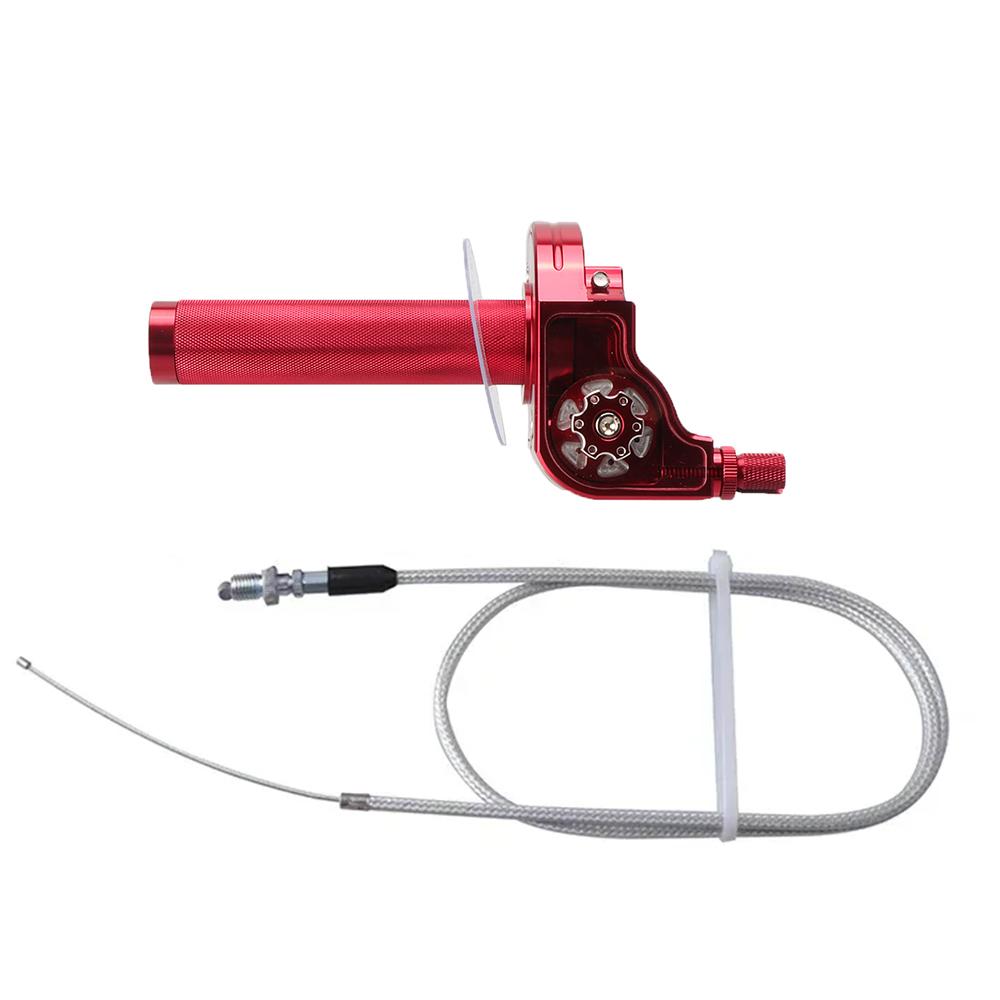 7/8'' 22 мм ЧПУ Алюминиевая Ручка Газа Мотоцикла Руль Ручка Газа Поворотная Для Питбайка Грязевого Байка Мотокросса Квадроцикла Внедорожника