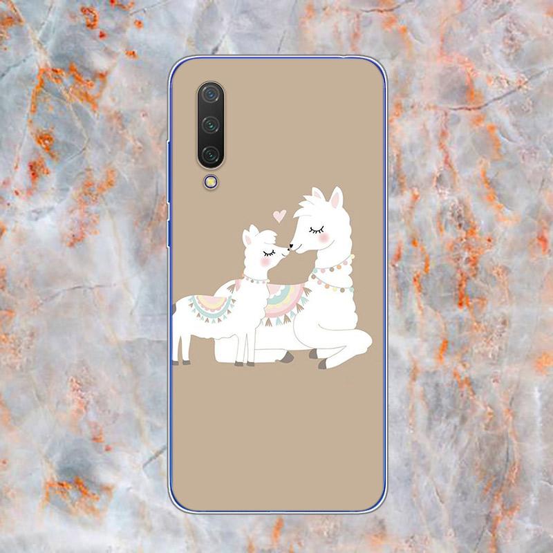 Мягкий силиконовый чехол из ТПУ с изображением ламы альпаки для Xiaomi Mi Note 11 10T 10 9 9T SE 8 Lite Pro Ultra 5G, чехол для телефона