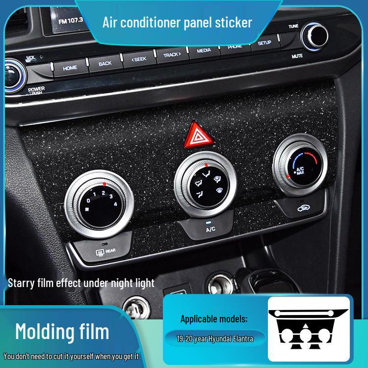 Starry Sky Frosted Film for 2016-2020 Hyundai Elantra Interior Modification - Free Replacement for Damaged Stickers