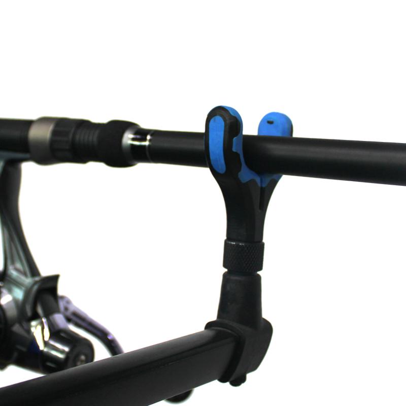 1 шт., рыболовные инструменты, кронштейн с резиновым покрытием, головка, держатель для удочки, зажимы, удочка, рыболовные снасти для карпа, аксессуары, оборудование