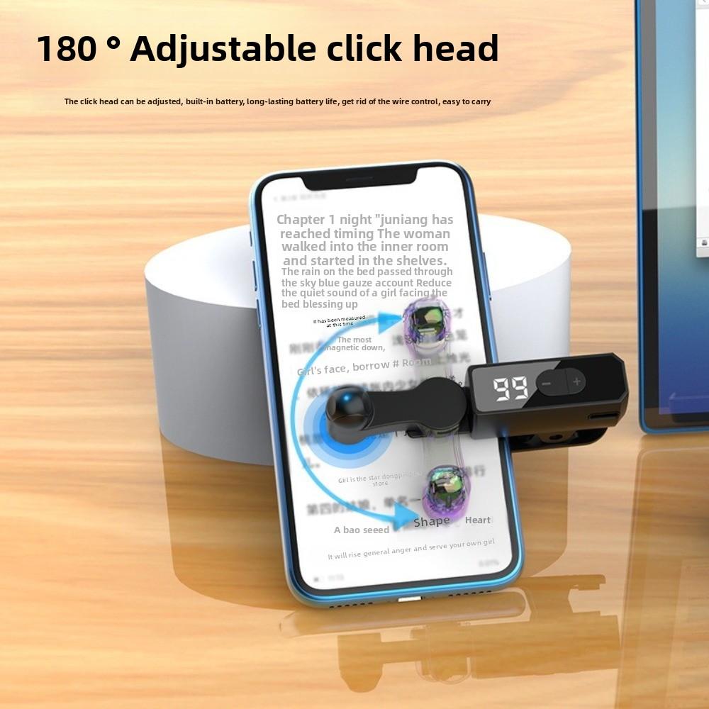 107 Gears Auto Screen Clicker USB Auto Clicker Tapper Liker Electric Auto Page Turner for Phone