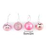 10Pcs/box Decoration Ball New Year Gift Party Decor 5cm Xmas Tree Pendent Color Christmas Balls Tree Ornaments