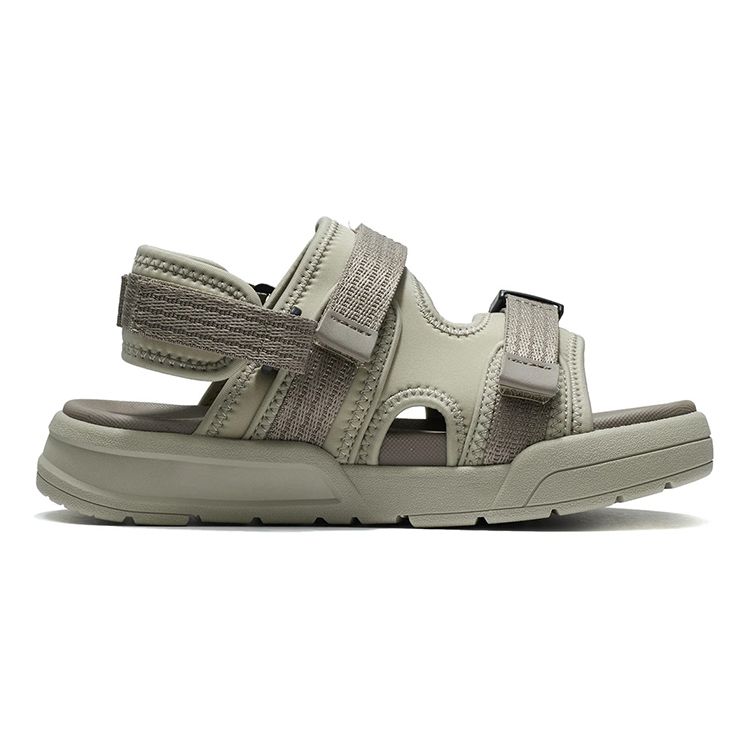 Li Ning Удобные амортизирующие детские сандалии Детская обувь Mica Серо-коричневый YKUS034-3