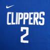 Nike NBA Collaboration Clippers Dri-Fit T-Shirt SS25 Round Neck Quick-Dry Fashion Soft Versatile Short Sleeve Kids Tops Navy-Blue 3Z2B711F1-CLIKL