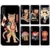 Japanese Style Ukiyo-e Cat Art Phone Case For Samsung Galaxy A50 A70 A02S A20S A21S A52S A12 A32 A52 A72 A51 A71 Cover