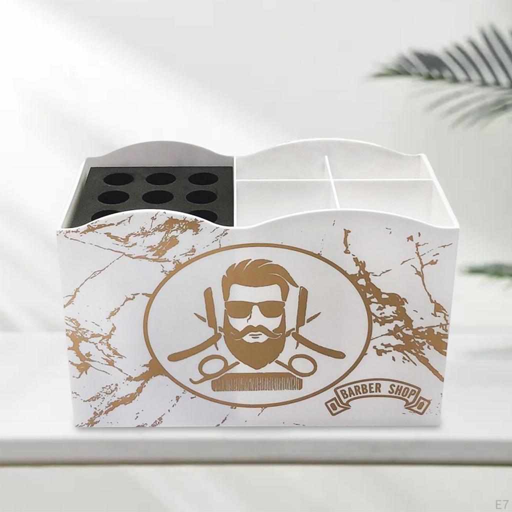 Ящик для хранения парикмахерских инструментов, съемный туалетный столик, заколки для волос, органайзер для ножниц