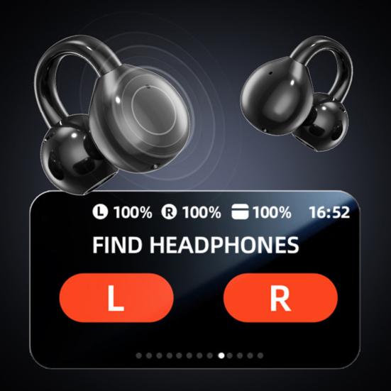 1 пара беспроводных наушников с быстрой зарядкой, сенсорным управлением, ушными вкладышами, совместимыми с Bluetooth, встроенным микрофоном и функцией шумоподавления