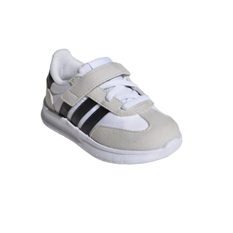 adidas Кроссовки Run 70s 2.0 J Облачно-белый Основной черный Детские Серый-Один JI2269
