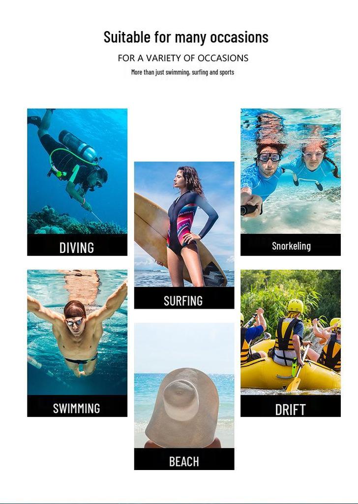Unisex Hooded Wetsuit 7/5/3MM - Warm Winter Swimming, Surfing & Snorkeling Suit