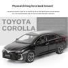 1/32 TOYOTA Corolla Металлическая машина Литая модель Звук и свет Инерционная игрушка Детская игрушка Подарок для детей Подарок на день рождения для мальчиков