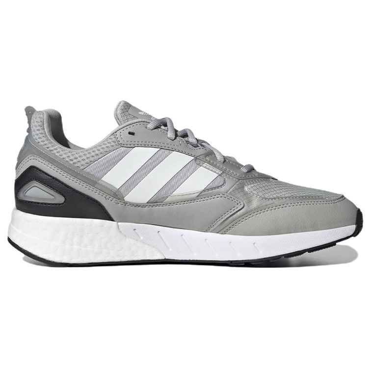 Adidas ZX 1K Boost 2.0 Серые кроссовки унисекс Grey-Two Cloud-White Core-Black GY5983