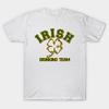 Футболка женская Irish Drinking Team Harajuku Print Kawaii футболка летняя женская футболка с коротким рукавом топ