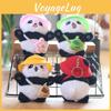 Charming Mini Plush Panda Keychain Cozy Stuffed Animal Hanging Doll For Kids