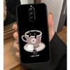 Cute Animal Cat Coffee Case For Nubia Red Magic 6S 7S Pro 6 7 8 9 10 Pro 5G 6R RedMagic 8S 9S 8 9 10 Pro Plus Coque