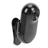 Thumb Size Cam Multifunctional 128GB 1080P HD Recording Wearable Sports Snap Cam with Magnetic Lanyard Black