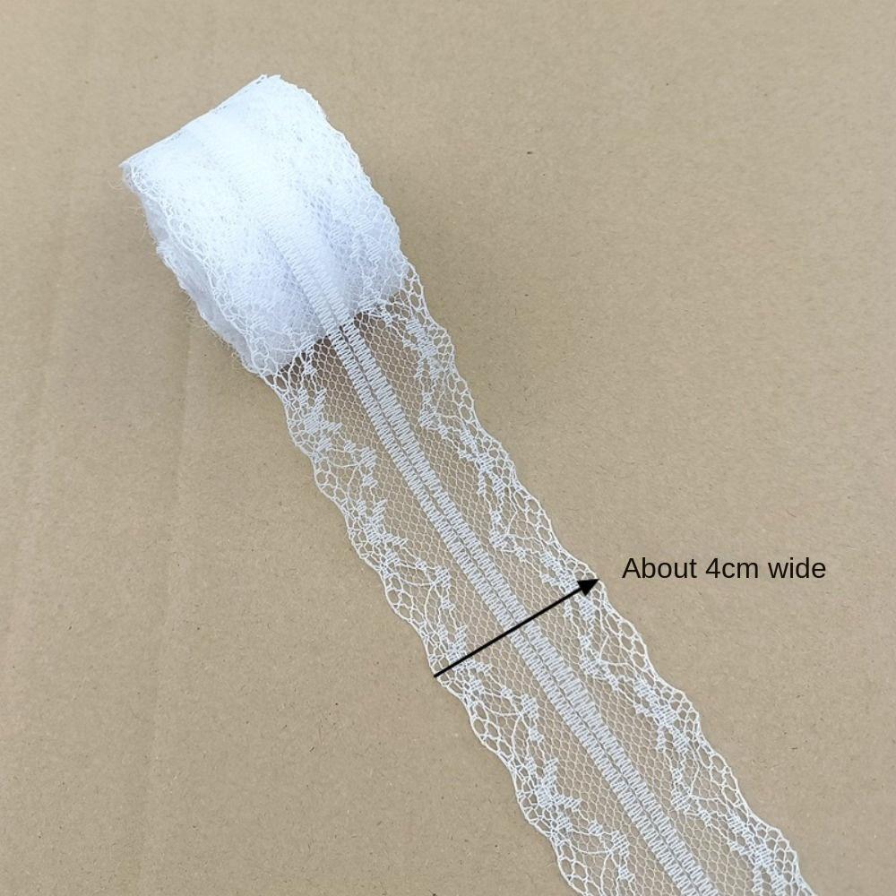 Белое кружево DIY аксессуары для одежды вышитые кружевные швейные ленты новый упаковочный материал
