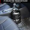 Collapsible Black Car Trash Can Pack Trash Bag Rubbish Waste Bin for Little Leak Proof Car Cooler Bag Garbage Bag